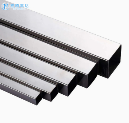 304 Welded Rectangular Stainless Steel Tube 0.5mm-40mm 316 Stainless Square Tube