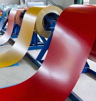 Dx51d DC01 SPCC SGCC PPGI Gi Gl Hot Dipped Galvanized Zinc Color Coated Prepainted Metal Roofing Steel Sheet Strip Coil