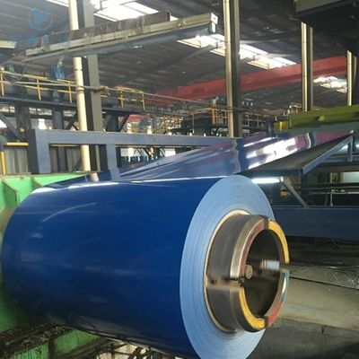 JIS G3322 CGLCC Hot Dip Galvalume Base PPGL Pre Painted Steel Coil 0.35mm 0.50mm PE Coating for General Roofing