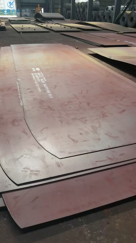 Hot Rolled Steel Sheet 16MnDR 09MnNiDR 15MnNiNbDR 15CrMoR 14Cr1MoR 07MnNiMoDR Corten Steel Plate