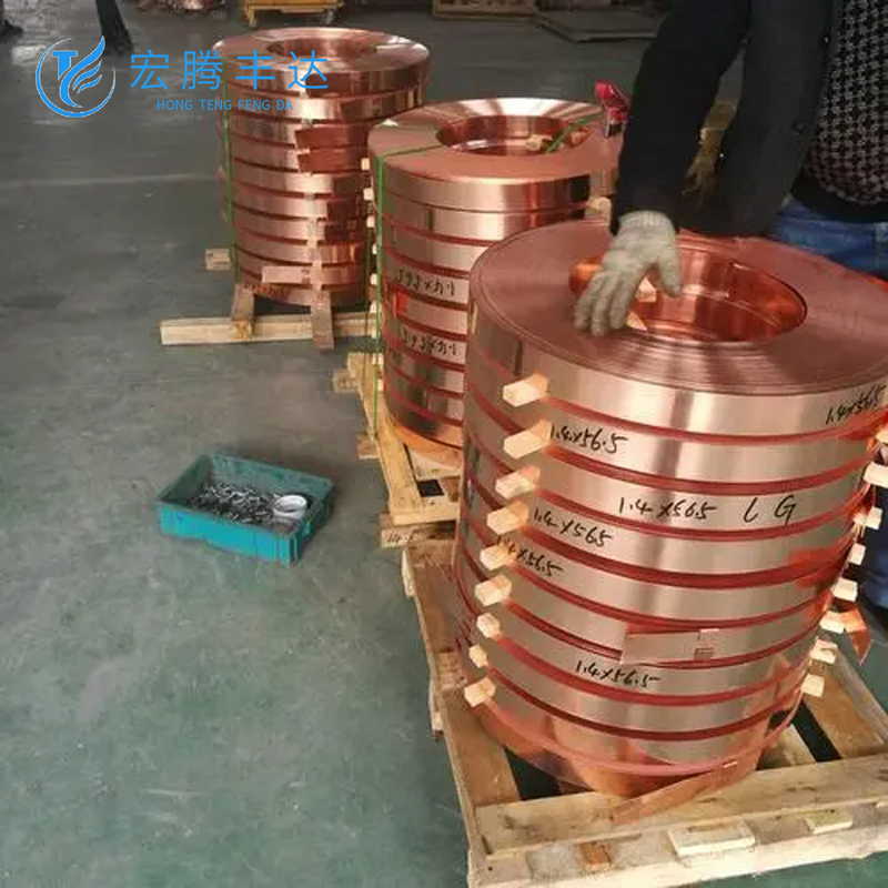 Copper Metal Strips C10100 C10200 C11000 C12200 CW004A 10mm Copper Strip Coil