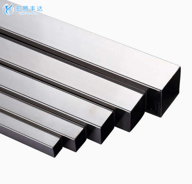 304 Welded Rectangular Stainless Steel Tube 0.5mm-40mm 316 Stainless Square Tube