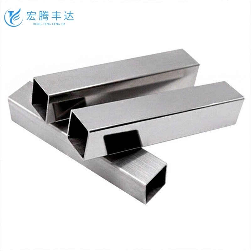 Ferritic Martensitic Seamless Rectangular Tube SS Pipe ASTM A268 0.4mm-30mm Thickness