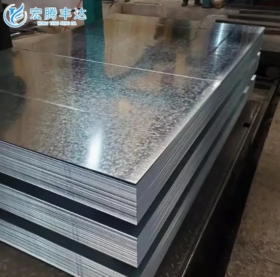 Regular Spangle Gi Metal Sheet DX51D DX52D SGH490 SGH34 Hot Rolled Galvanized Sheet