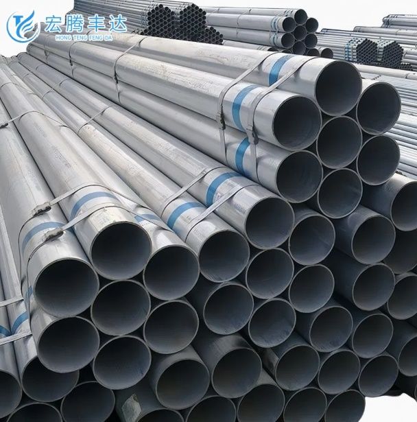 100X100X3mm High Zinc Coating Galvanized Steel Round Tube Square Tube Perforated Material Gi Pipe