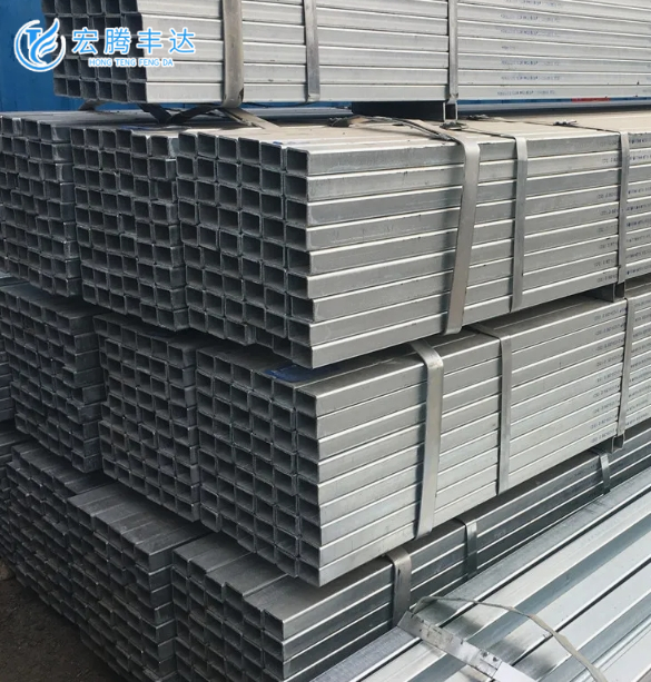 20×20 25×25 30×30 Galvanized Square Pipe RHS SHS 2x2 Galvanized Square Tubing