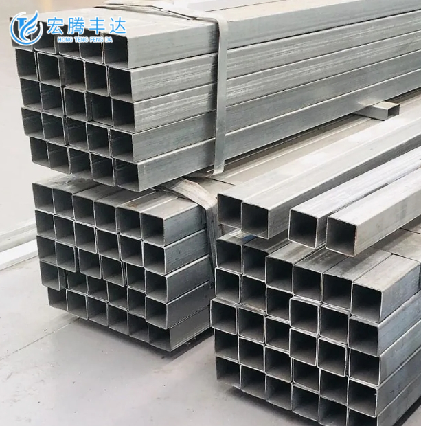 HDG 50x25 Box Section ASTM A123 6m-12m Galvanised Square Tube