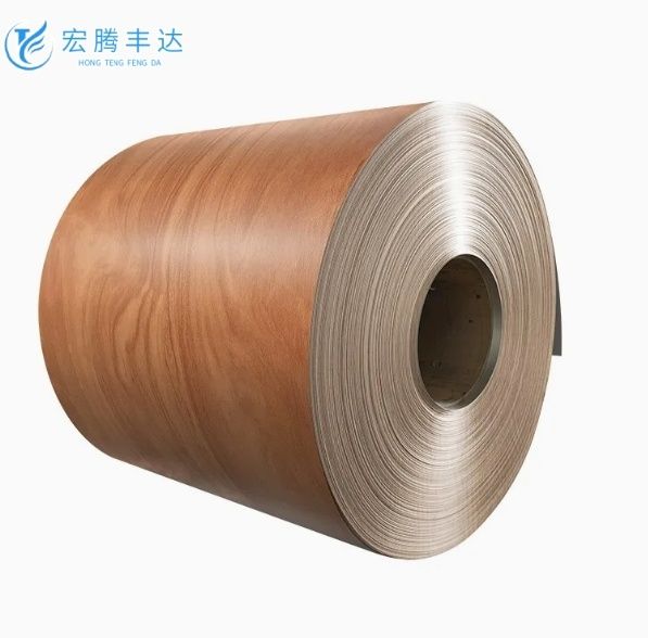 Double Coated Color Painted Metal Roofing Sheet Roll Paint Galvanized 0.6mm PPGI PPGL PVC Laminate Sheet Metal Roofing Rolls Coil
