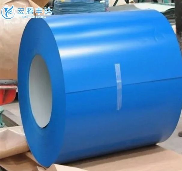 Metal Building Material Color Coated Coils Bright Matt High Light Surface Filming Dx52D PPGI Z40 Prepainted Galvanized Steel Coil