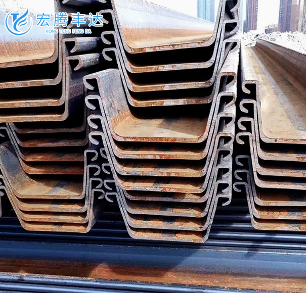 PU400×125 PU500×170 PU600×210 Metal Sheet Piling PZ22 PZ27 Steel Sheet Pile