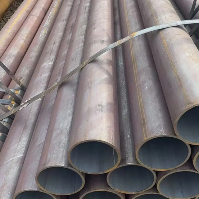 ASTM A106 A53 Grade B Sch40 Hot Rolled/Cold Rolled Carbon/Mild Steel Ms Iron Black Welded Seamless Tube
