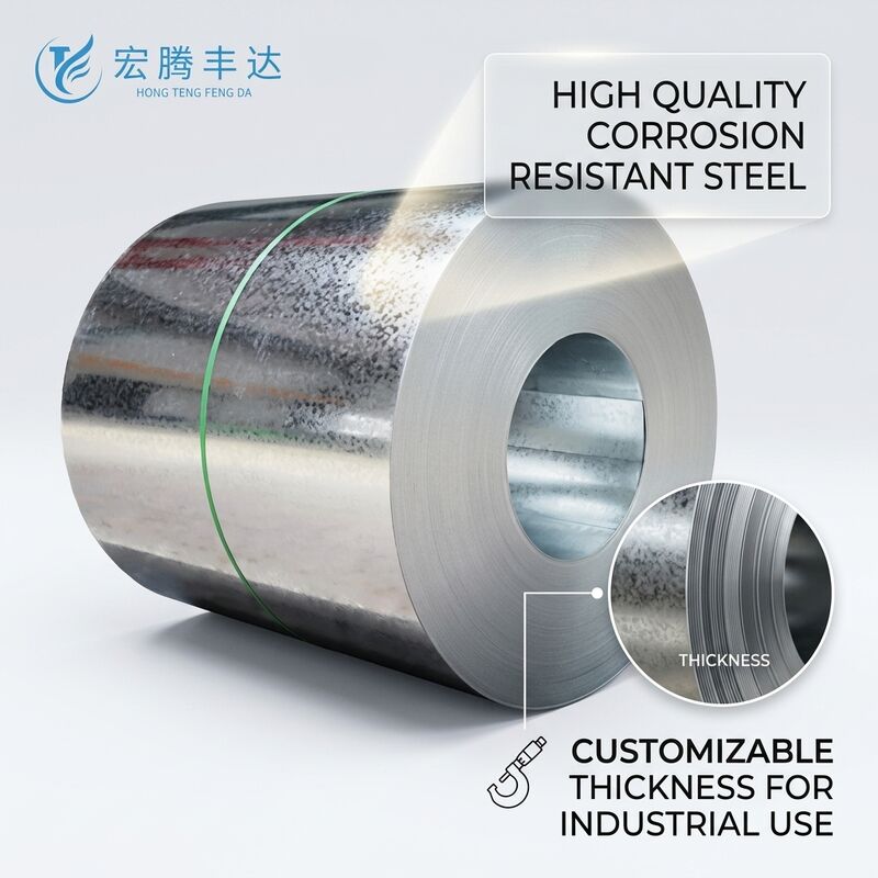 0.8mm 1.0mm Galvanized Steel Coil DX51D Z80 Z100 Light Gauge for Philippines Residential Roofing Gutter System