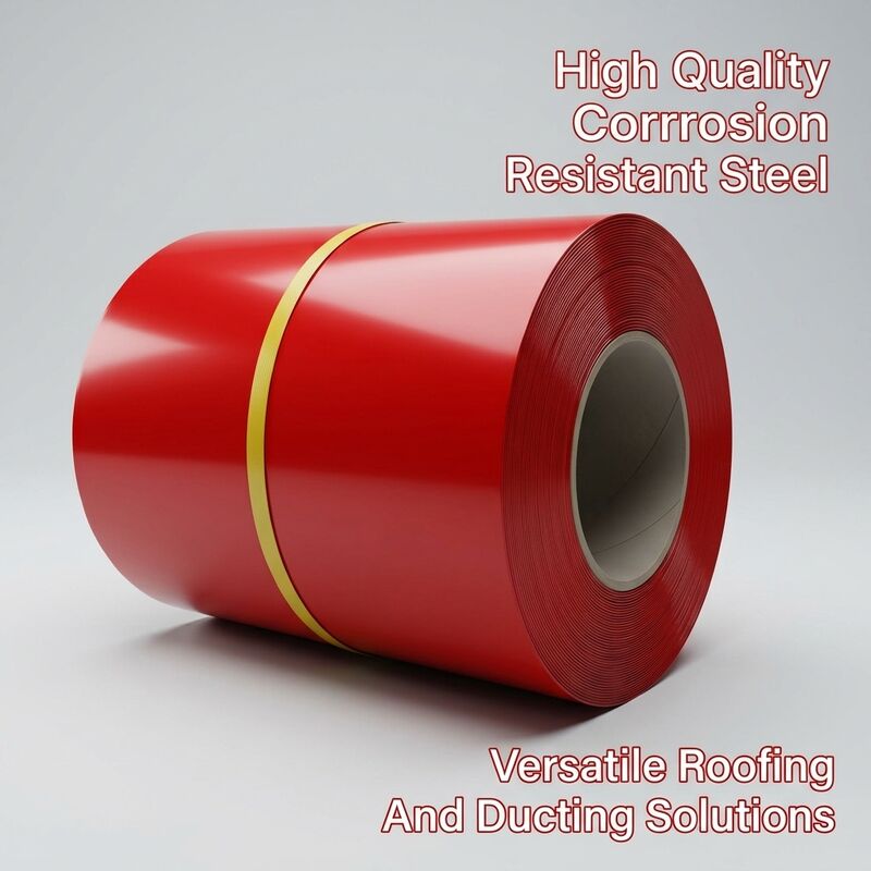 PPGL Pre Painted Galvalume Steel Coil AZ150 Base 0.35mm 0.50mm SMP High Corrosion Resistance for Coastal Building