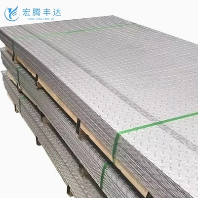 SS Sheet 304 304L 316 10Cr17  430  022Cr11Ti 439 Stainless Steel Checkered Plate