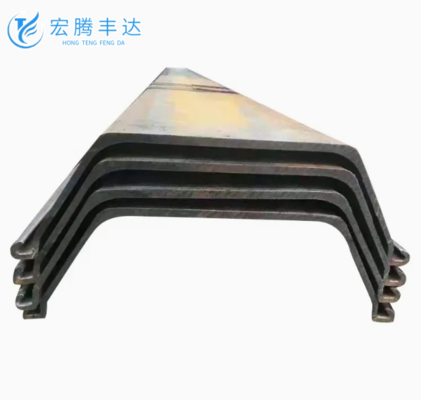 PU400×125 PU500×170 PU600×210 Metal Sheet Piling PZ22 PZ27 Steel Sheet Pile