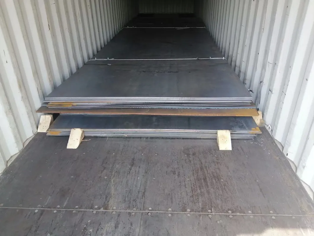 Q235B Q345 Q215 Checkered Steel Plate SS400 SPHC Carbon Steel Sheet Hot Rolled 2