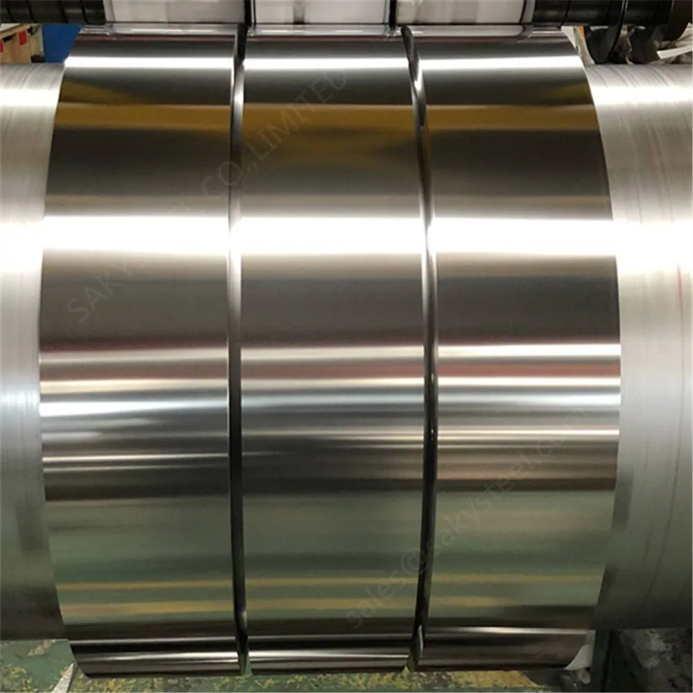 ASTM SS Strip Coil A240 201 202 301 304 304L 316 316L 321 347 Stainless Steel Coil Strip 2
