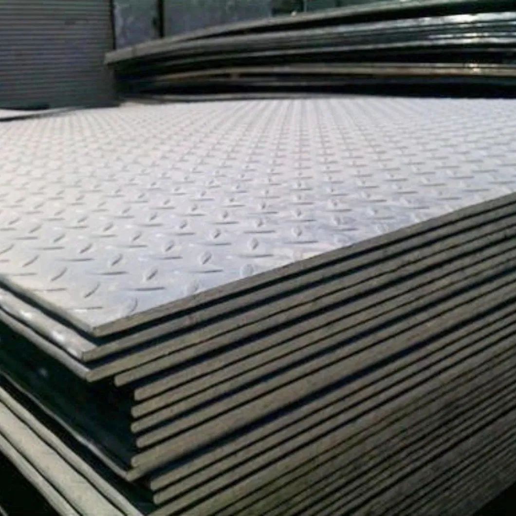 EN10155 SUMIHARD Q235B Q345B Q355NH Galvanized Checkered Plate For Floor 0