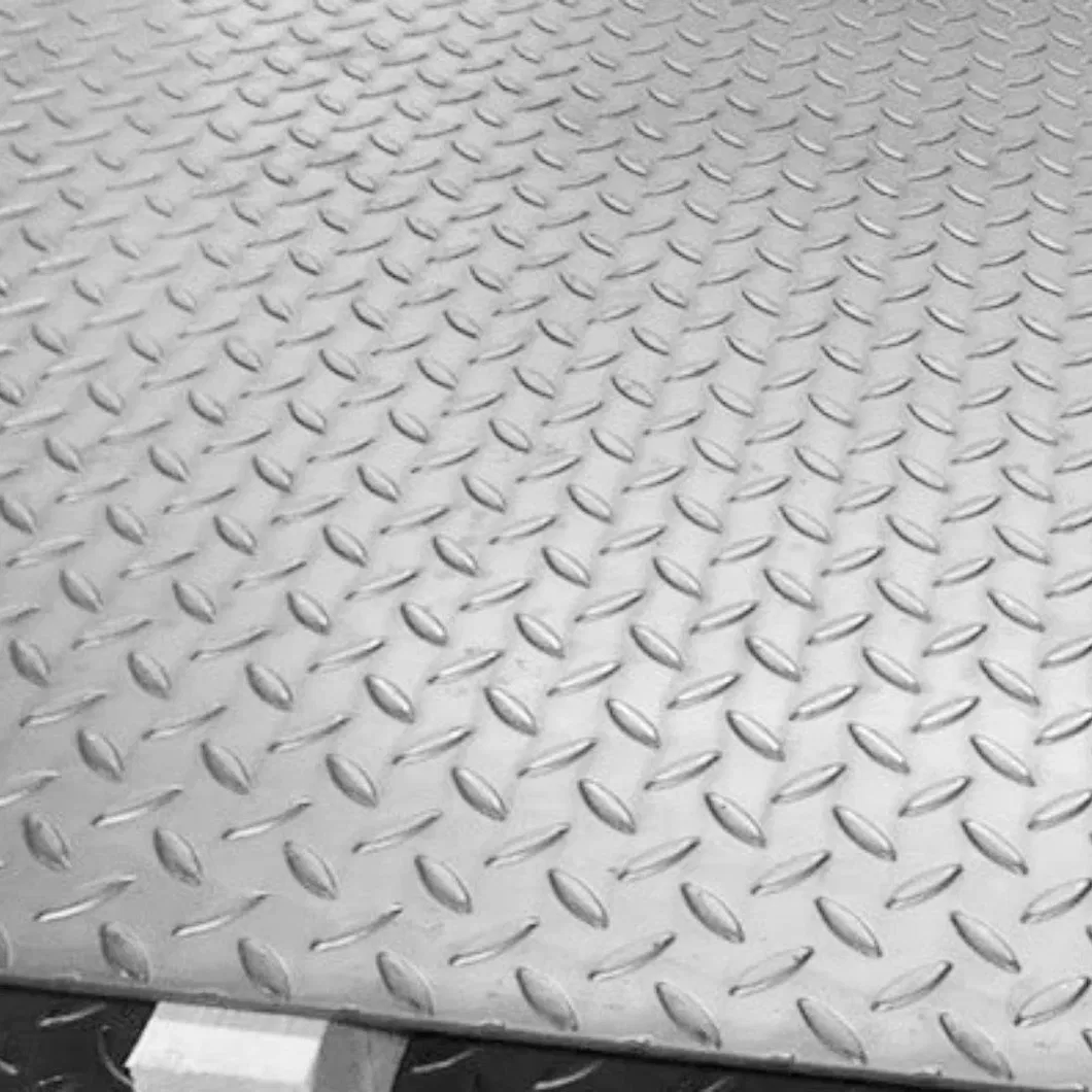 EN10155 SUMIHARD Q235B Q345B Q355NH Galvanized Checkered Plate For Floor 1