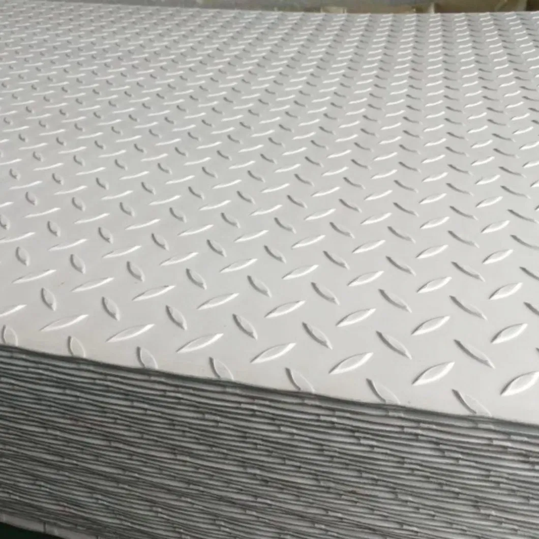 EN10155 SUMIHARD Q235B Q345B Q355NH Galvanized Checkered Plate For Floor 2