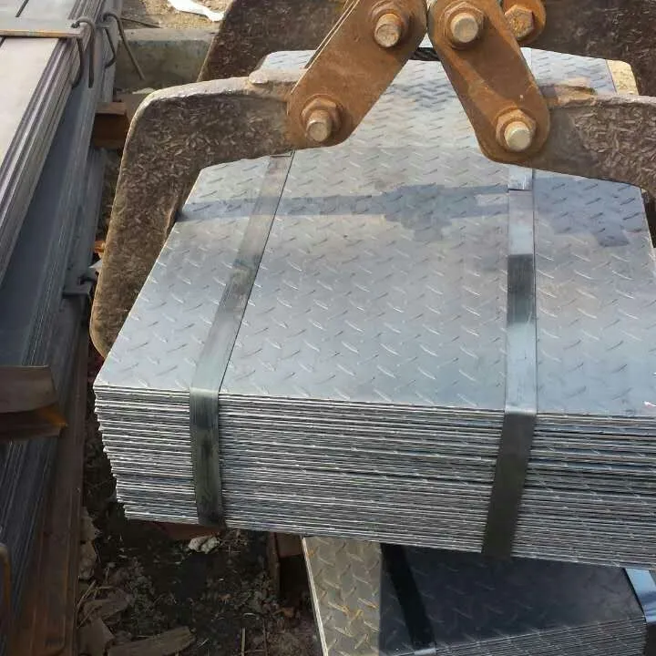 EN10155 SUMIHARD Q235B Q345B Q355NH Galvanized Checkered Plate For Floor 12