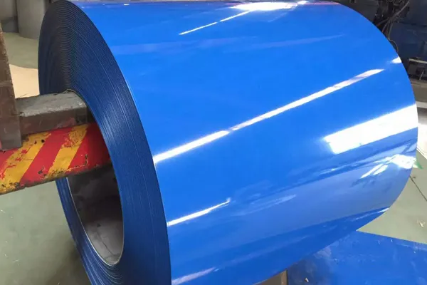 PE PVDF PVC Coated PPGI Galvanized BWG AWG Color Coated Steel Coils 2