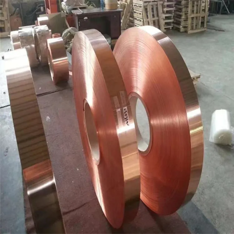Copper Metal Strips C10100 C10200 C11000 C12200 CW004A 10mm Copper Strip Coil 4