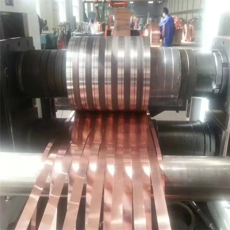 Copper Metal Strips C10100 C10200 C11000 C12200 CW004A 10mm Copper Strip Coil 2