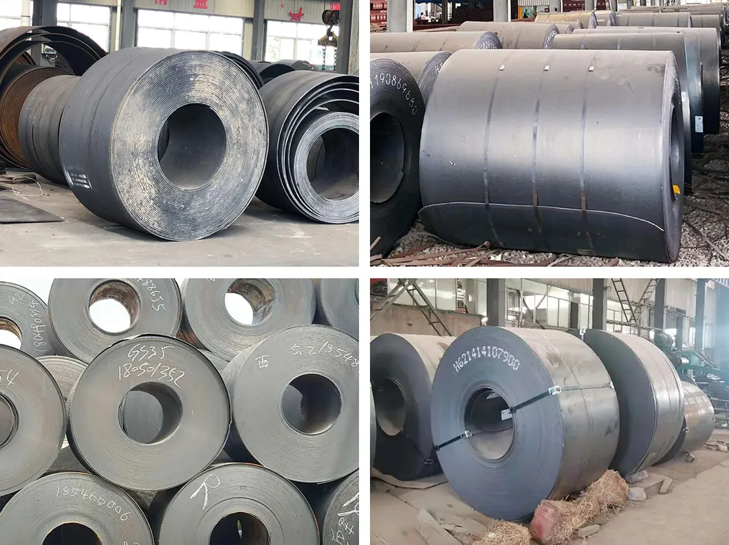 600mm-1250mm Ms Steel Coil Carbon Steel Strip Q215 Q235 Q345 Mild Steel Hot Rolled Coil 3