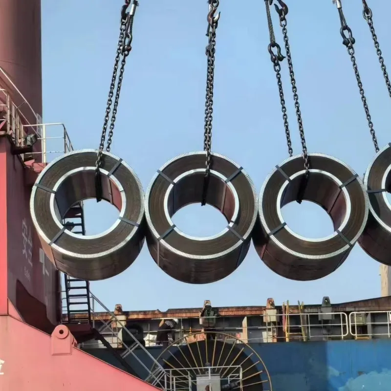 600-1500mm Width 304 Stainless Coil Q235B SS400 Cold Rolled Stainless Steel Coils 0