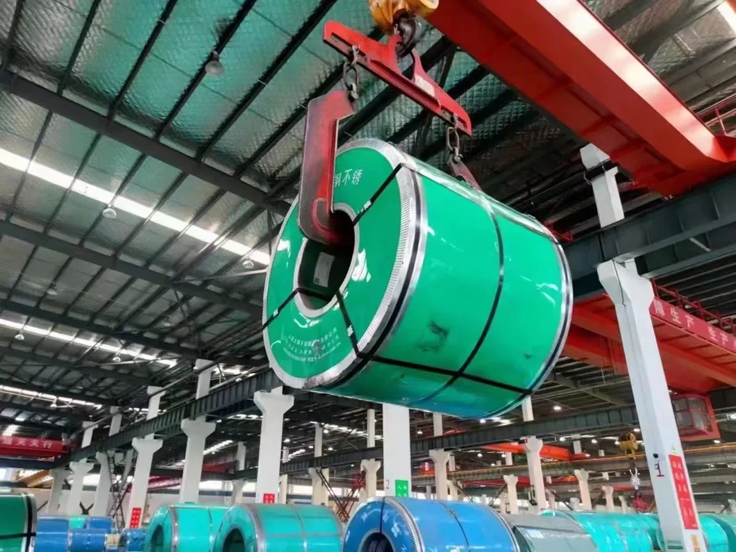 600-1500mm Width 304 Stainless Coil Q235B SS400 Cold Rolled Stainless Steel Coils 2