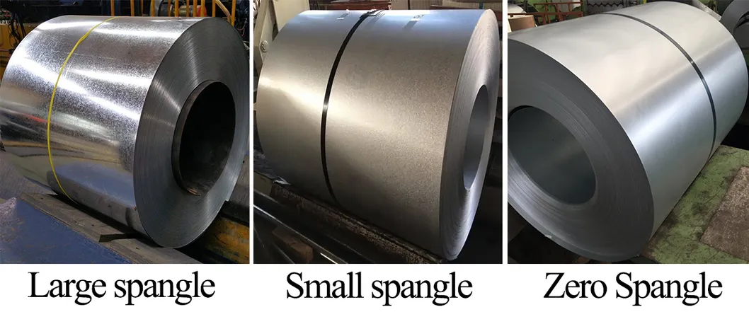 Hdg Coils DX51D+Z DX54D+ZF PPGL PPGI Zinc Coated Galvanised Steel Coil 4