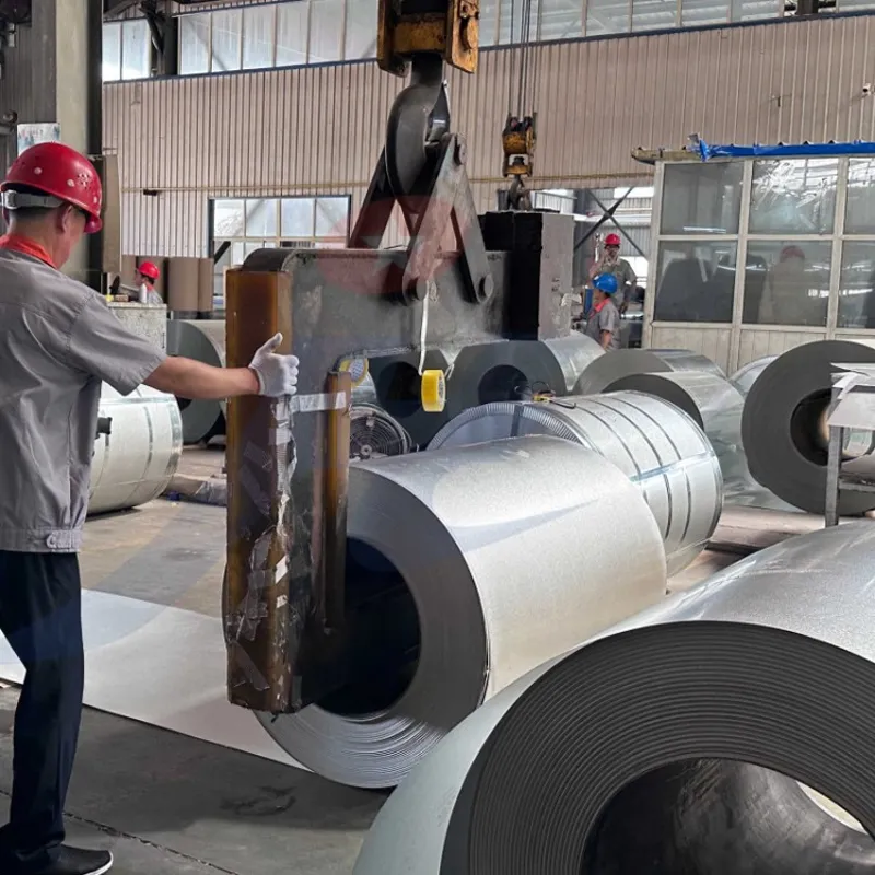 SECC DX51D+Z Galvanized Steel Sheet Coil Gi Coil For Duct And Roofing 3