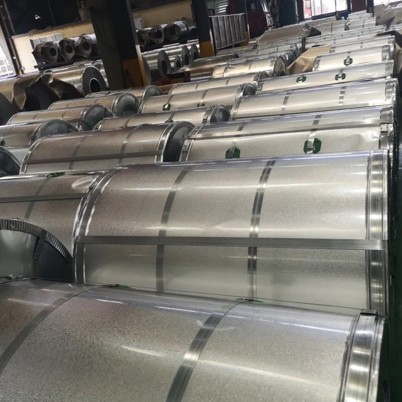 SECC DX51D+Z Galvanized Steel Sheet Coil Gi Coil For Duct And Roofing 8