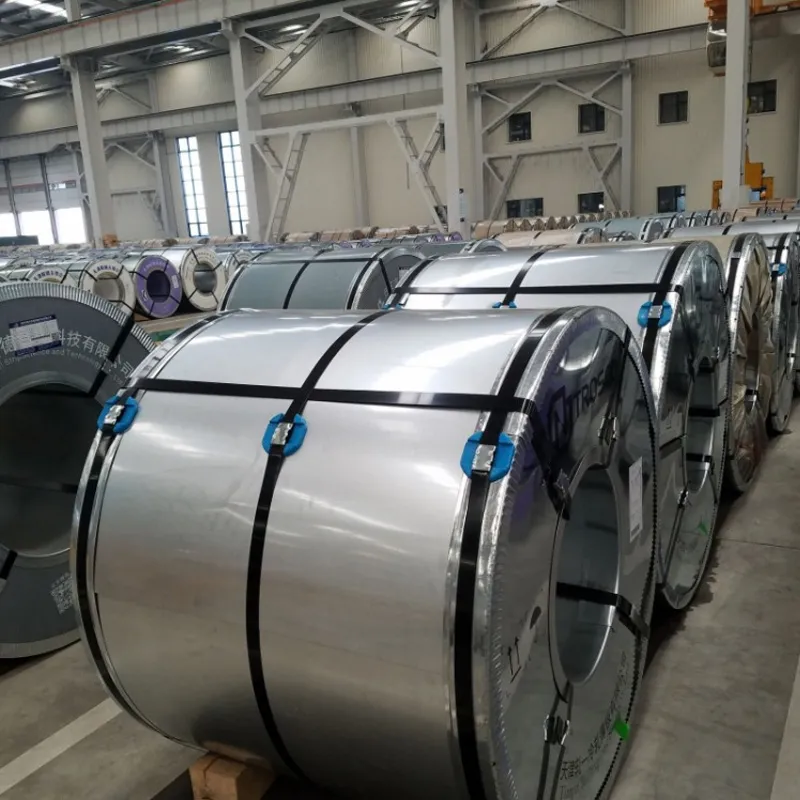 SECC DX51D+Z Galvanized Steel Sheet Coil Gi Coil For Duct And Roofing 7
