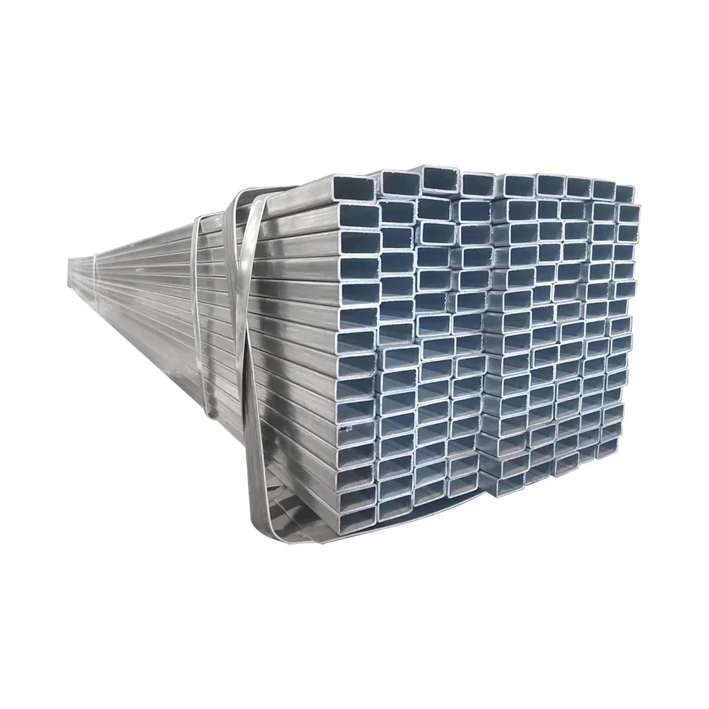 HDG 50x25 Box Section ASTM A123 6m-12m Galvanised Square Tube 8
