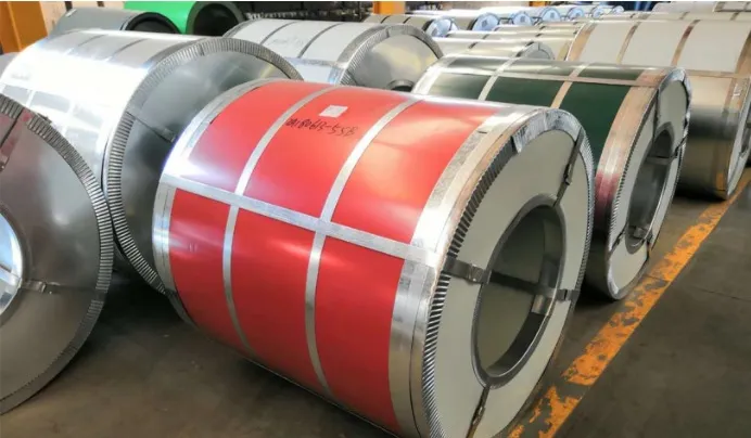 DX51D+Z DX52D+Z PPGL Coil Hot Dipped Prepainted Galvanized Steel Coil 1