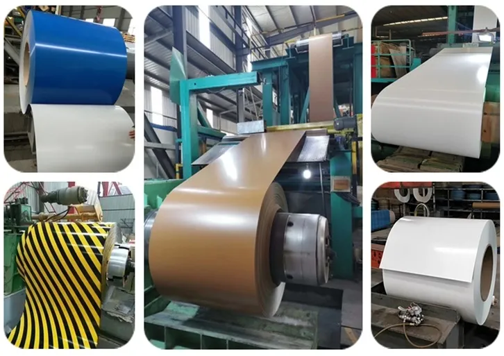 DX51D+Z DX52D+Z PPGL Coil Hot Dipped Prepainted Galvanized Steel Coil 2