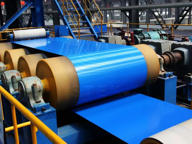 S500GD S550GD Colour Coated Steel Coils PPGI Prepainted Galvanized Steel Coil 1