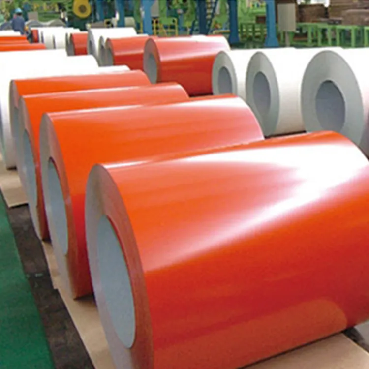 S500GD S550GD Colour Coated Steel Coils PPGI Prepainted Galvanized Steel Coil 3