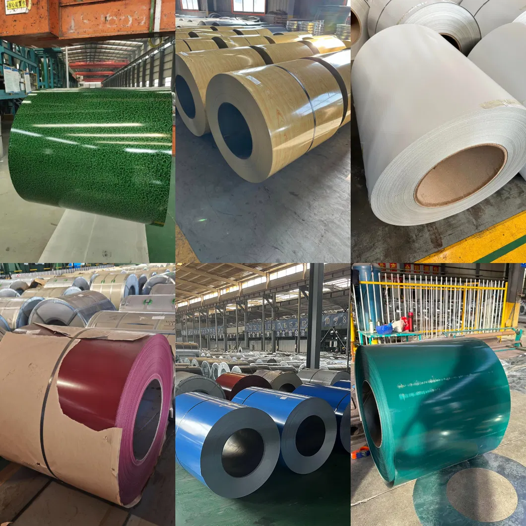 JIS G3322 CGLCC Gl PPGL Zinc Pre Painted Coils Zinc Coating Steel Coil 2