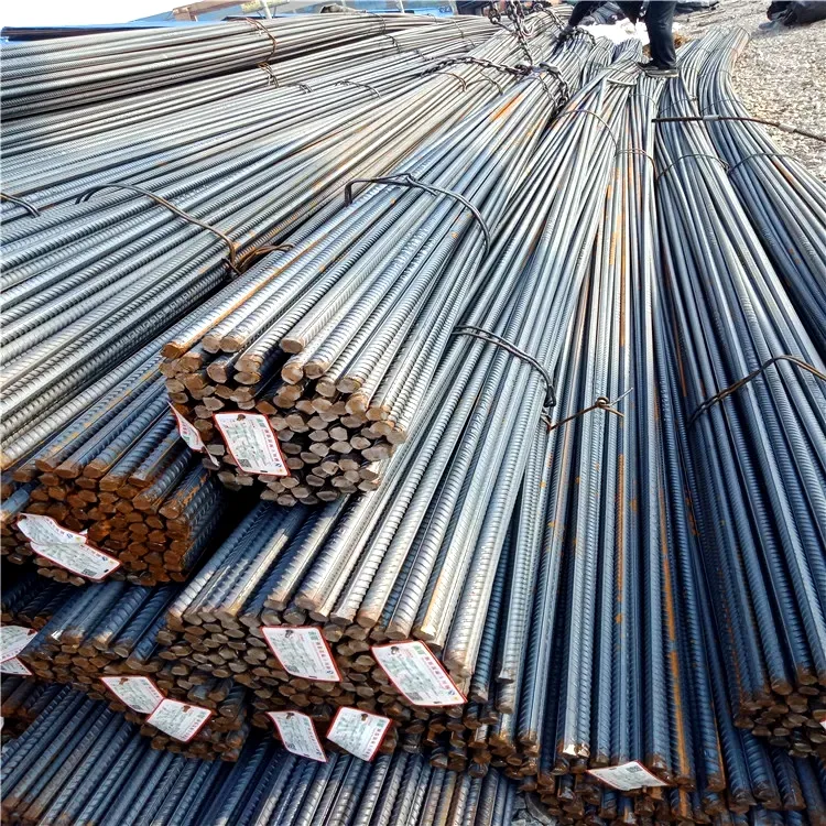 Spiral Herringbone Carbon Steel Rebar HPB300 HRB400 Iron Reinforcement Bars 2