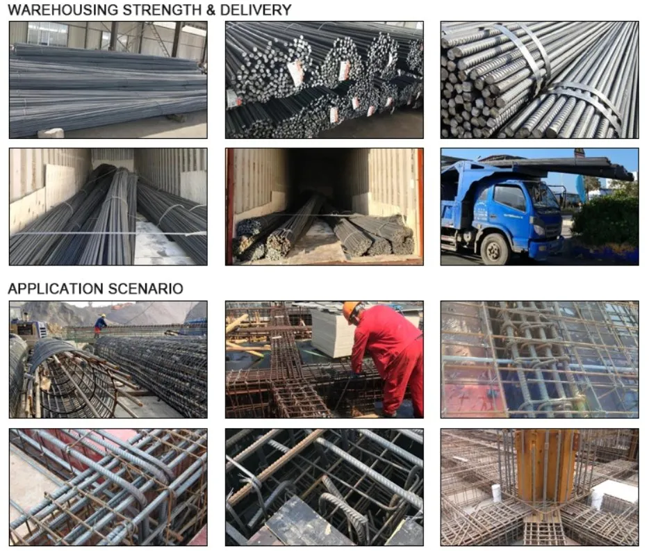 Construction Iron Steel Rebar HRB500 HRB600 Steel Reinforcing Bar 2