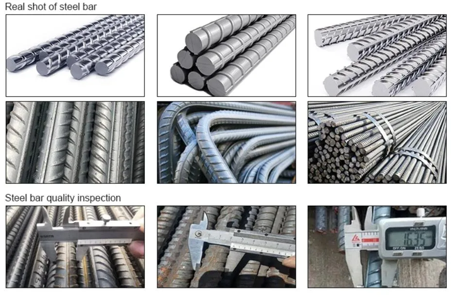 Construction Iron Steel Rebar HRB500 HRB600 Steel Reinforcing Bar 1