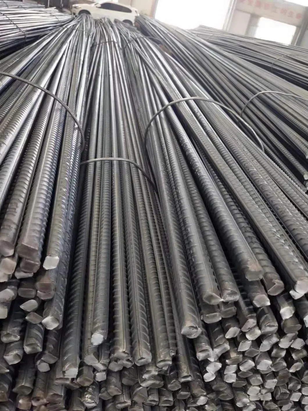 Hot Rolled Carbon Reinforcing Bar Y8 Y10 Y12 Sizes Carbon Rebar Wear Resistance 1
