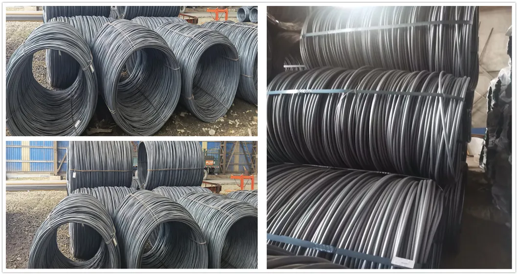 Q195 Q215 Q235 Steel Wire Rod Coil Galvanized Wire Rod For Construction 0