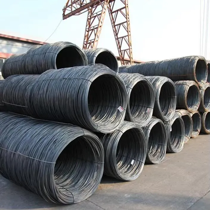 35# 45# 65Mn Wire Rod Coil Hot Rolled Cold Drawn Carbon Steel Wire 1