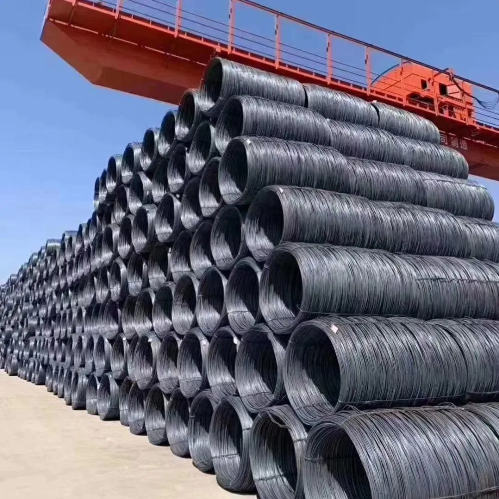 High Tensile Wire Rods In Coils 5.5mm 6.0mm 6.5mm Carbon Steel Wire Rod 1
