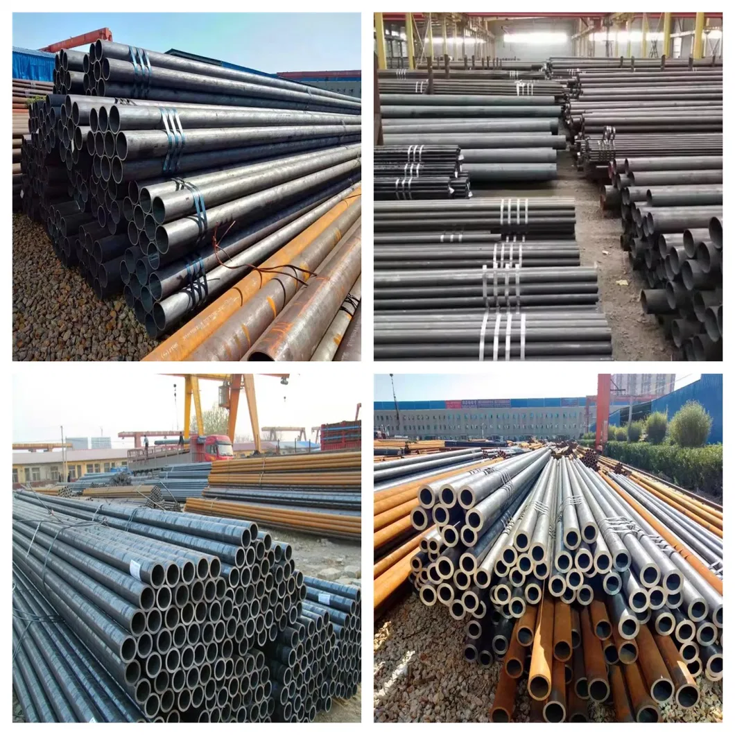 Carbon Steel Seamless Round and Square Pipe Customized Size GB/T 8163 Selling Carbon Steel Tube 2