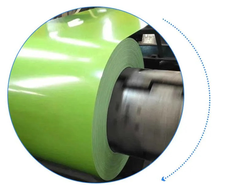 PPGI Coils Color Coated Steel Coil Prepainted Galvanized Steel Coil Z275/Metal Roofing Sheets 5